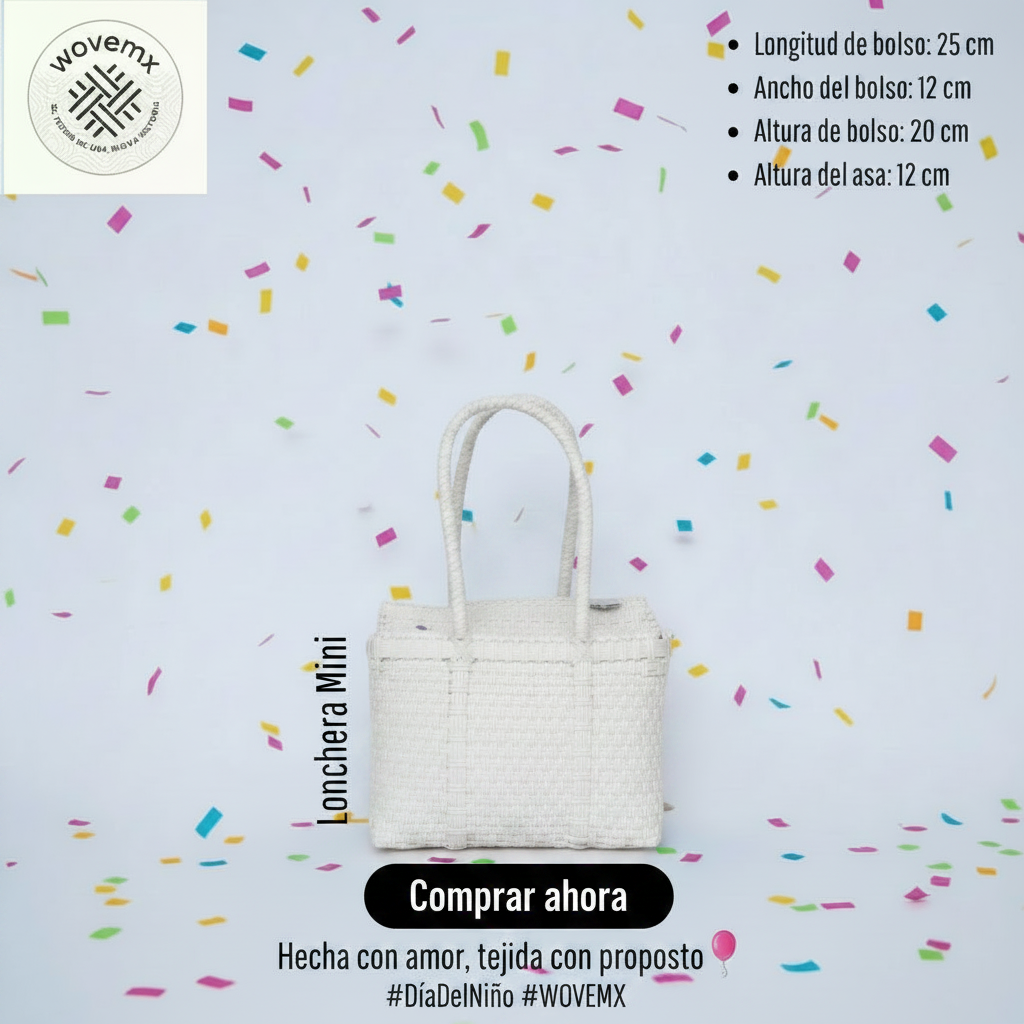 Lonchera Mini Blanca - Comprar ahora