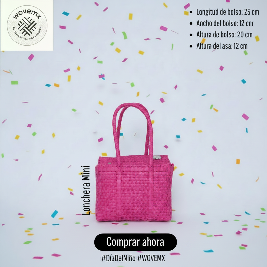 Lonchera Mini Rosa - Comprar ahora