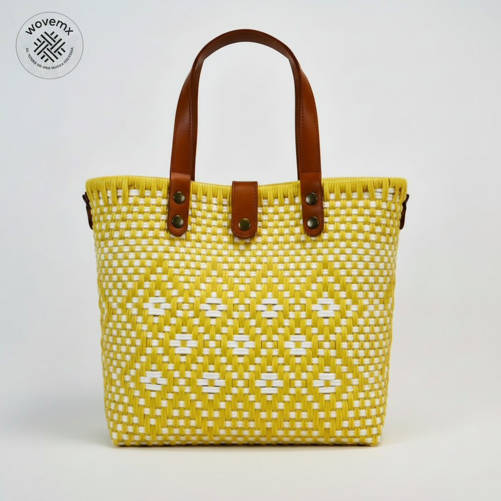 Tote Amarillo Canario WOVEMX