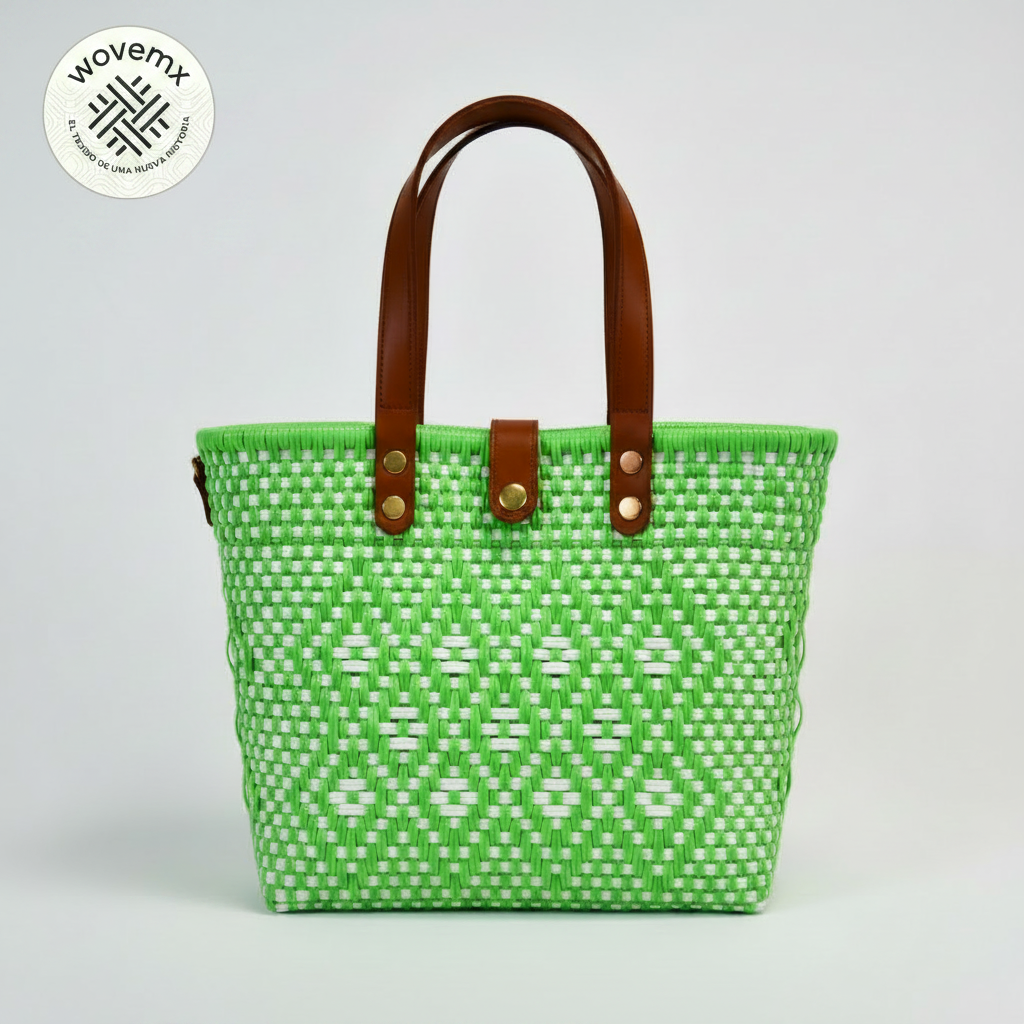 Tote Verde Manzana WOVEMX